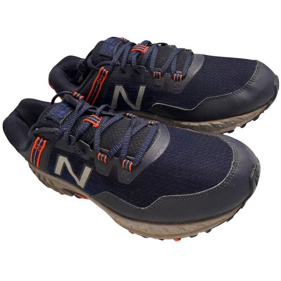 New Balance 410v6 Trail Navy Blue Orange Men Sz 10.5 D Shoes AT Tread Gorpcore - Picture 8 of 16